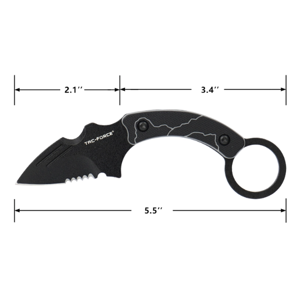 KARAMBIT HOJA SHEEPSFOOT TF-FIX111BK